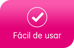 F&aacute;cil de usar