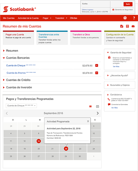 Nuevo Scotia en Linea