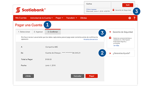 Pagos y Transferencias