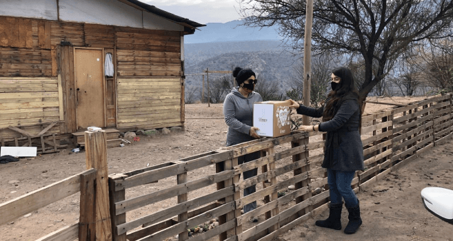 Familias De Regiones Beneficiadas Con Canastas De Alimentos Scotiabank