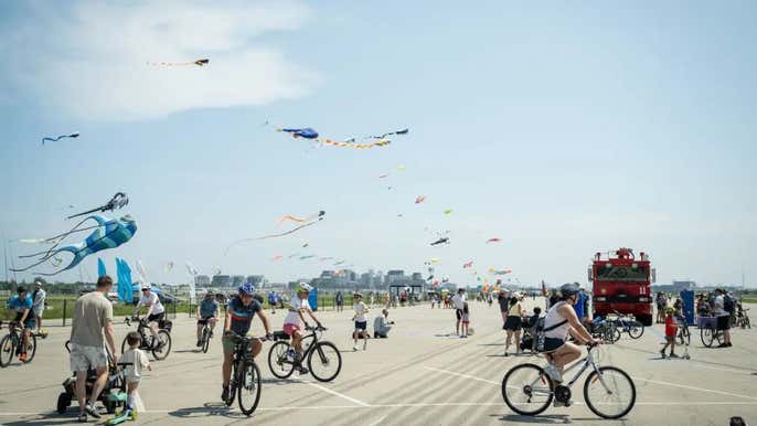Toronto’s most unusual summer festival turns this airport runway into a giant playground