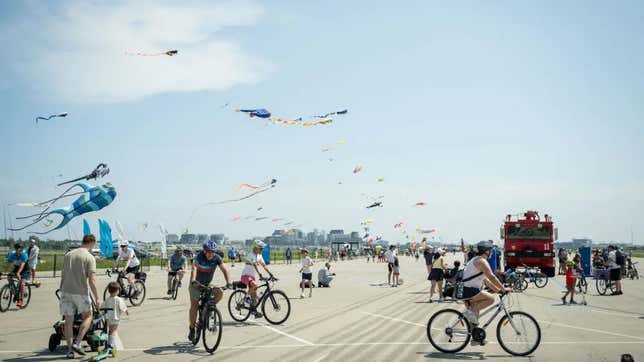 Toronto’s most unusual summer festival turns this airport runway into a giant playground