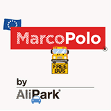 MarcoPolo parkirisce letalisce logo