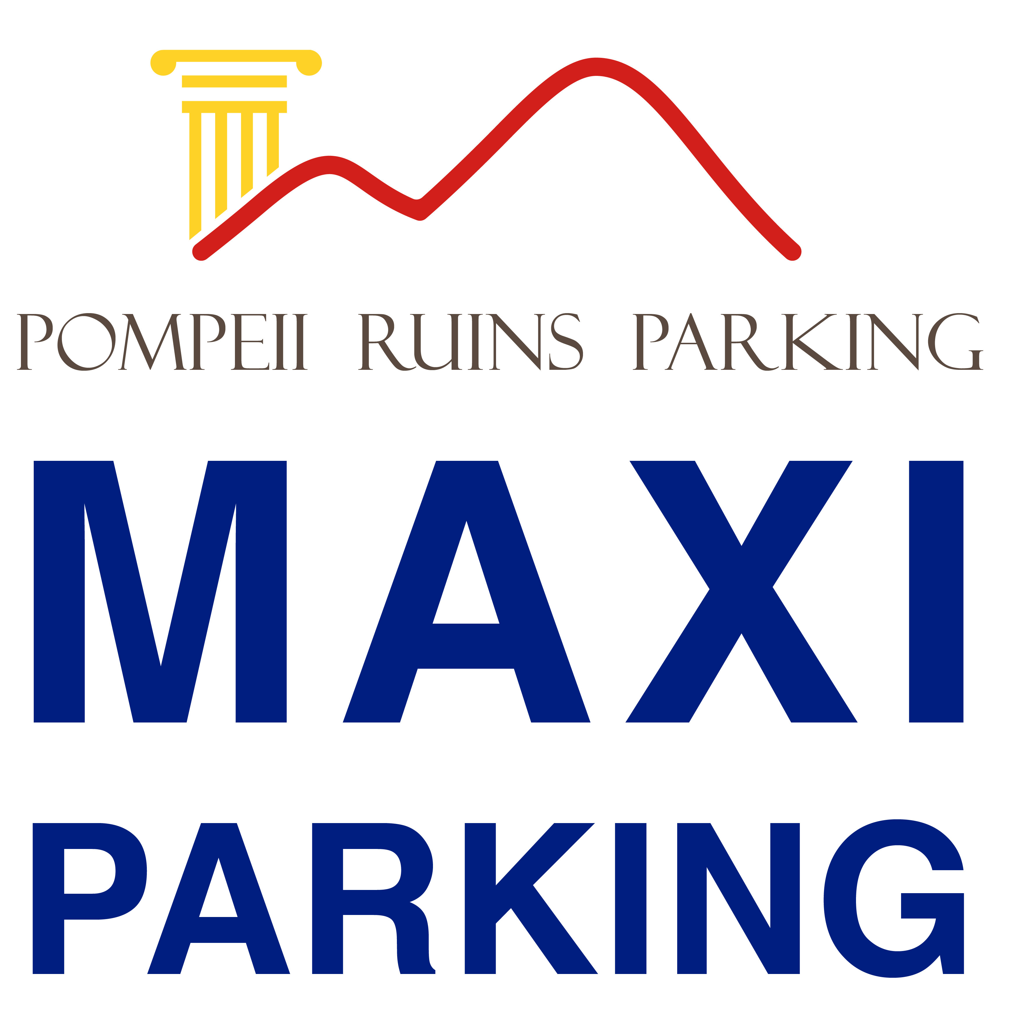 MAXI PARKING – POMPEII RUINS PARKING logo