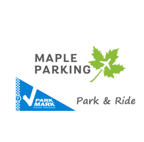 Maple Parking - Park and Ride logo