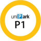 P1 UniPark Viļņa logo