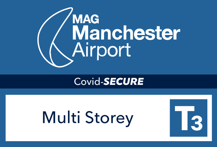T3 Multi-Storey Manchester Airport logo