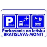 Monti Parking Flughafen Bratislava logo