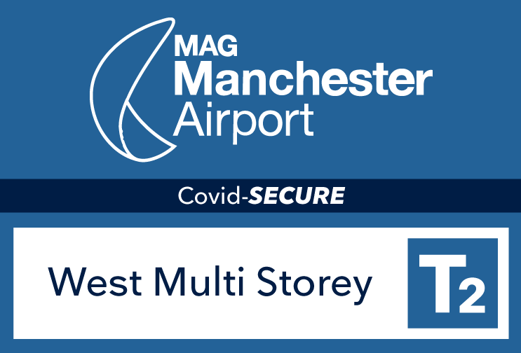 T2 Multi-Storey West Manchester Airport logo