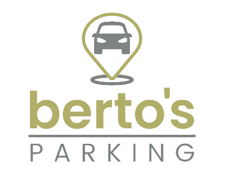 Berto's parking - Shuttle logo