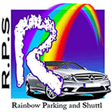 Rainbow Parking and Shuttle - Meet and Greet logo