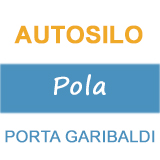 Autosilo Pola Station Porta Garibaldi logo