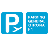 Parking General P1 AENA Aeroport Girona logo