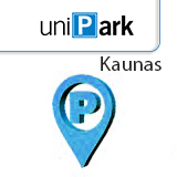 UniPark Kaunas logo