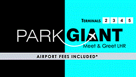 L4P Heathrow Park Giant Airport Parking - Meet & Greet - T4 Only logo