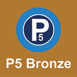 P5 Bronze Parking Eindhoven Airport logo