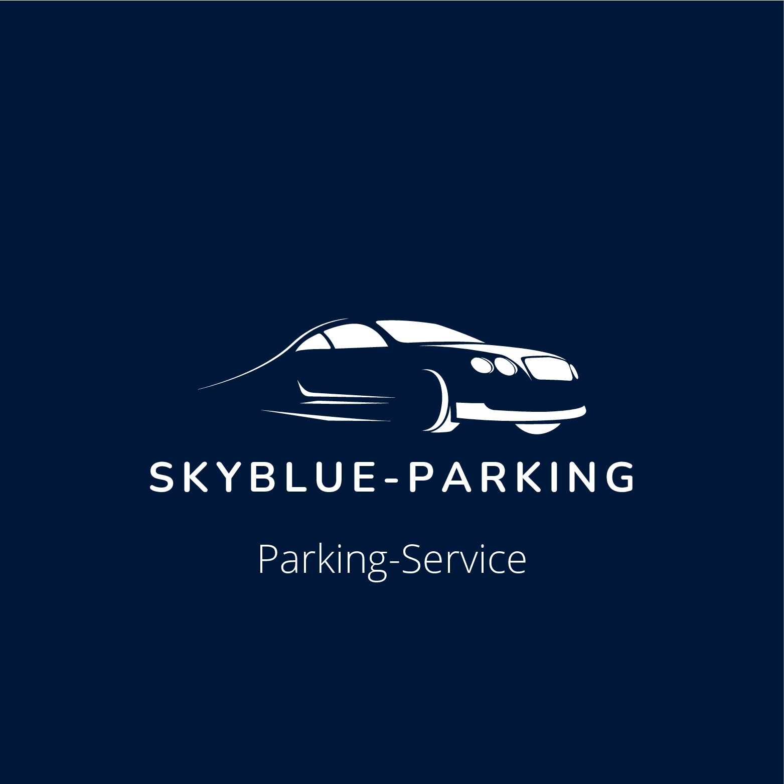 Skyblue Parkhaus Frankfurt Shuttle logo