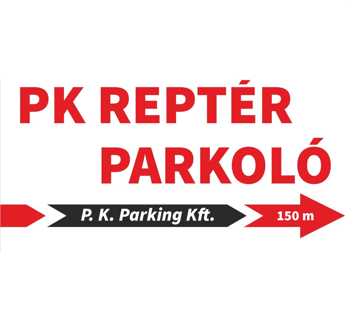 PK Reptér Parkoló logo