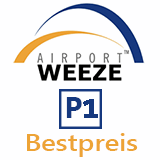 Weeze Airport Parkplatz P1 logo