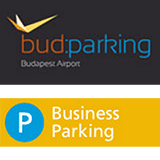 BUD Budapest Airport Business Parking logo