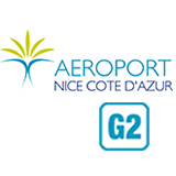 Parcheggio Ufficiale dell'aeroporto Nice Côte d'Azur – G2 – Sicuro logo