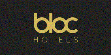 BLOC Hotel with I Love Meet & Greet logo