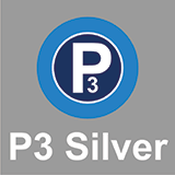 P3 Silver logo