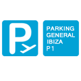 Parking General P1 AENA Ibiza Aeropuerto logo