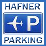 Hafner parkirisce letalisce logo