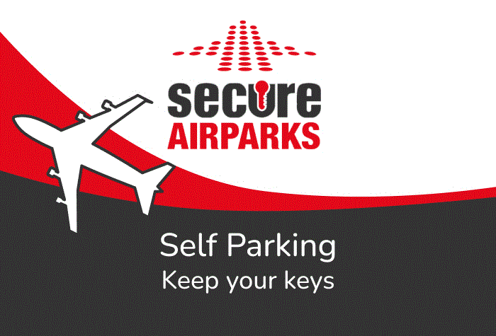 Secure Airparks - Park & Ride - Large Vehicle logo