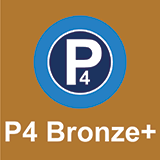 P4 Bronze+ Parking Eindhoven Airport logo