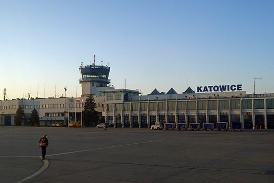 Parkování letiště Katovice