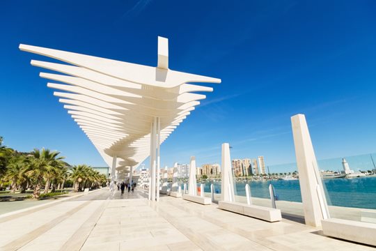 Malaga Hafen Parken