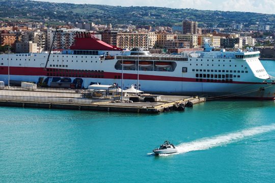 Civitavecchia Hafen Parken