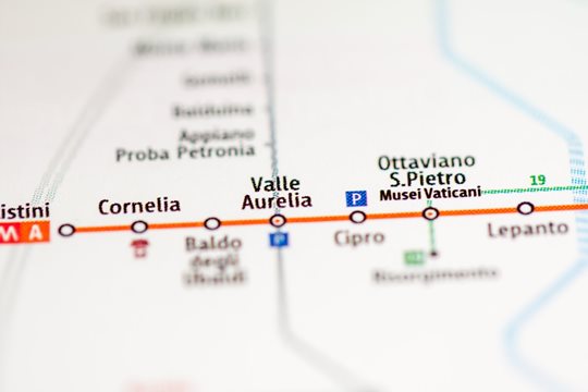 Rome Valle Aurelia Station Parking