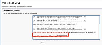Click on the create a form button and hit generate.&nbsp;