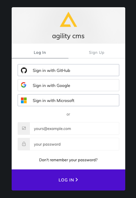 Verifying Agility CMS integration&nbsp;
