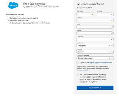 Step 1: Sign up for Salesforce&nbsp;