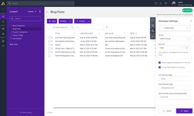 Agility CMS