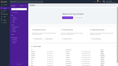 Content Section Overview