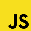 Yellow JavaScript logo on agilitycms.com