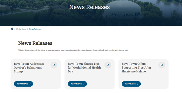 A screenshot of a news release

AI-generated content may be incorrect.