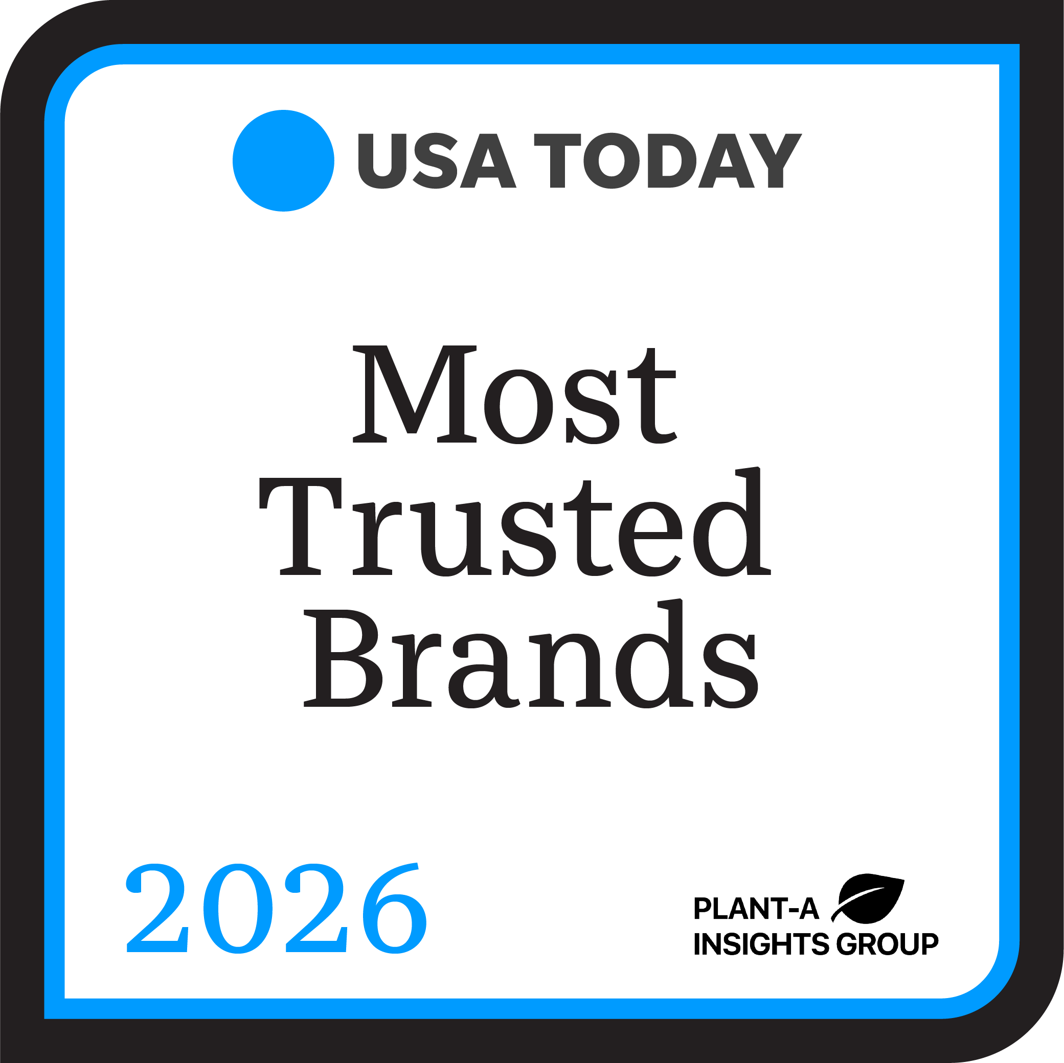 USA Today Most Trusted 2026