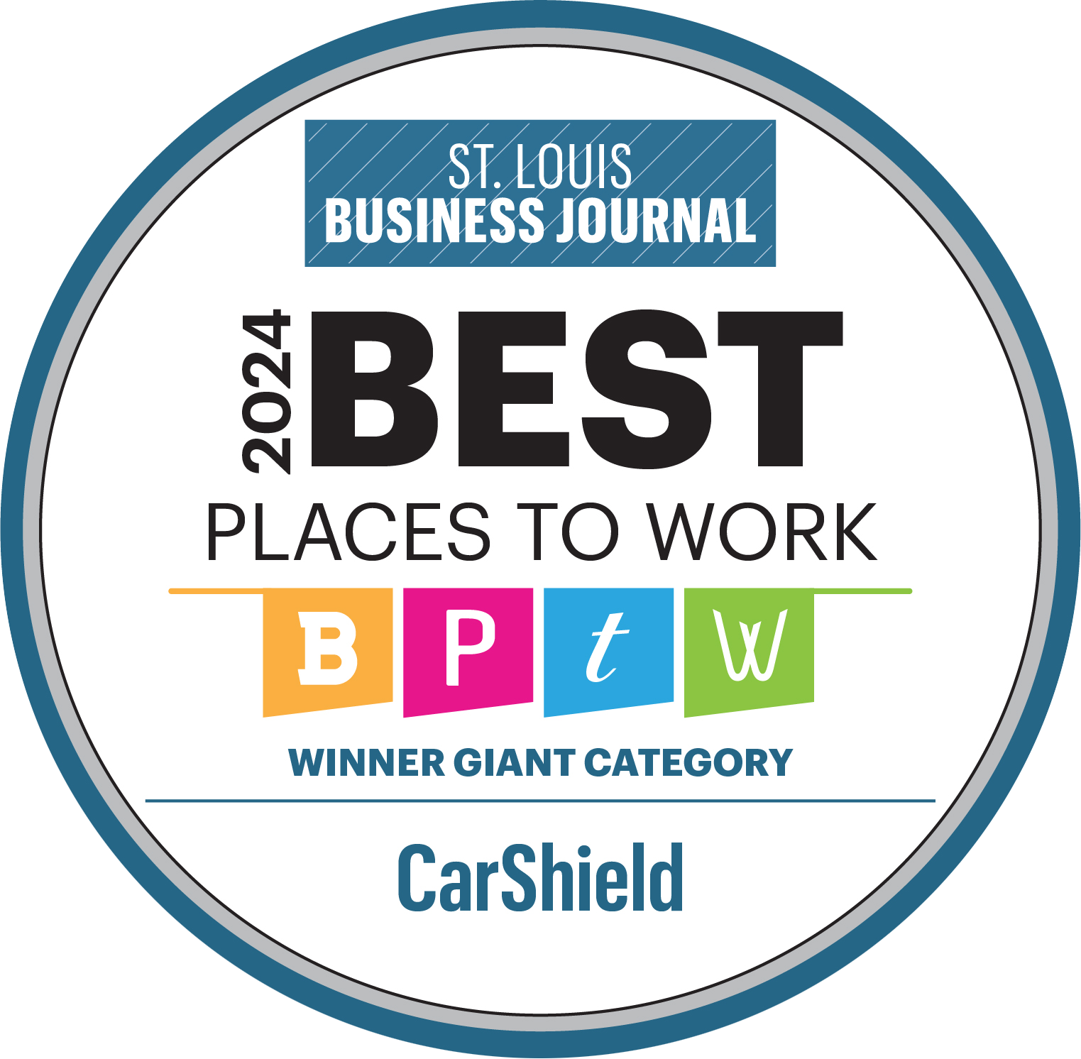 2024 STL Business Journal Best Places To Work logo