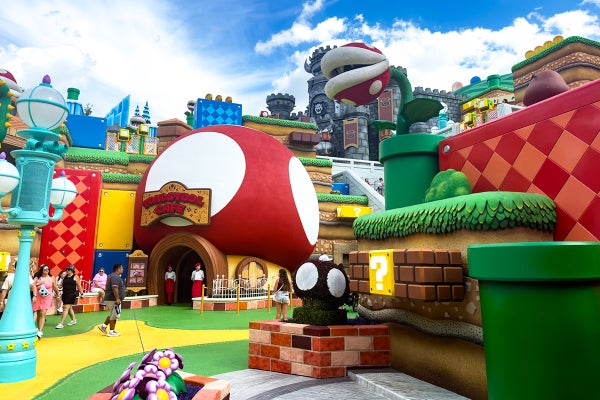 Super Ninendo World in Universal Orlando