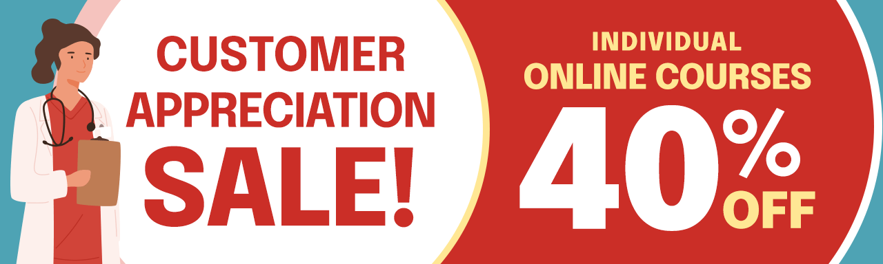 25% Off Customer Appreciation Sale Banner - Left Side