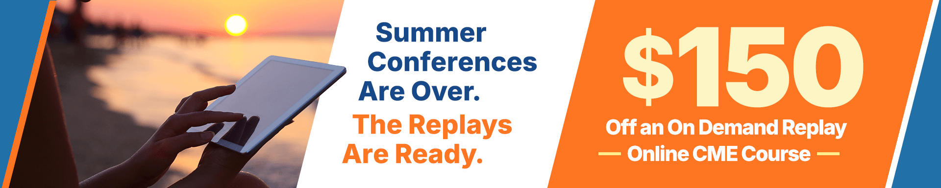 $150 Off On Demand Replay Sale Banner - Left Side