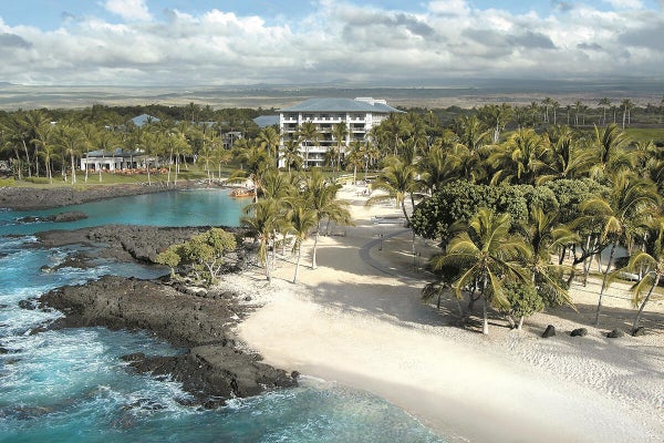 Fairmont Orchid Big Island on Beach for Campaign