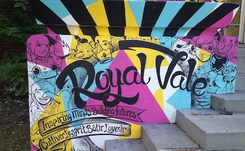 royal vale side entrance