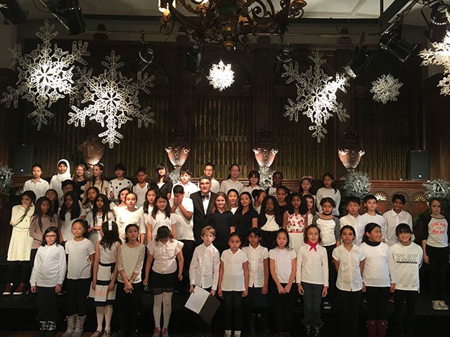 group photo of students